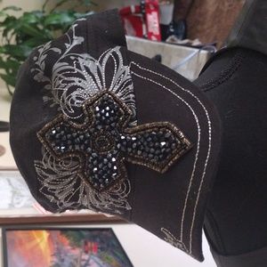 Women's embellished hat